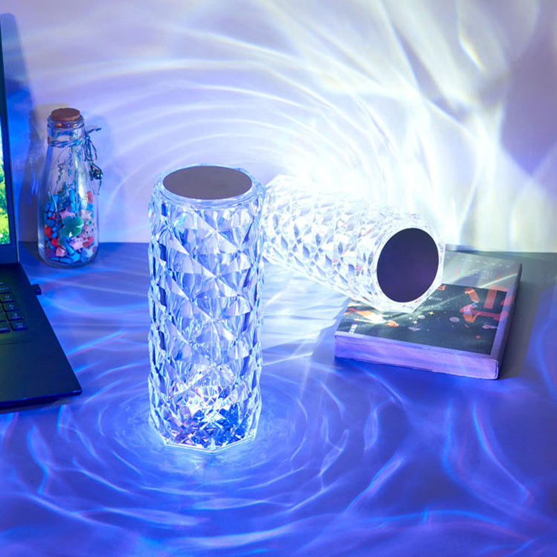 مصباح طاولة كريستال LED