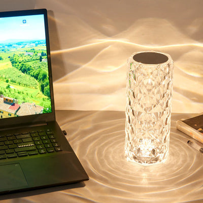 مصباح طاولة كريستال LED